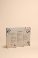 Face arrière calendrier de l'Avent pour chiens